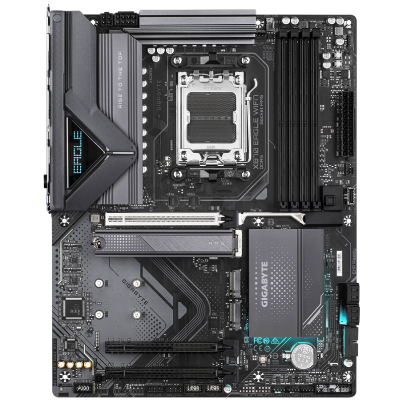 Matična plošča GIGABYTE X870 EAGLE, WIFI7, AM5, ATX