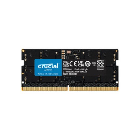 Pomnilnik za prenosnik SODIMM DDR5 16GB PC5-38400 4800MT/s CL40 1.1V Crucial