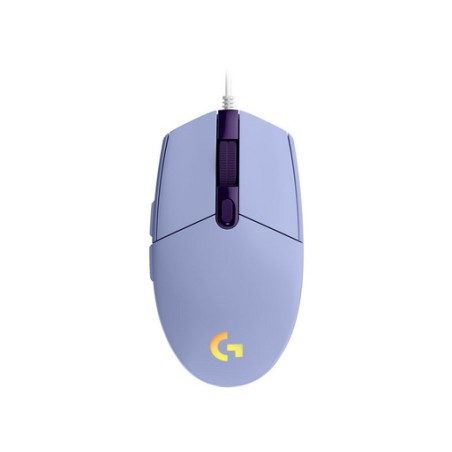 Miška Logitech G102 LIGHTSYNC, vijolična