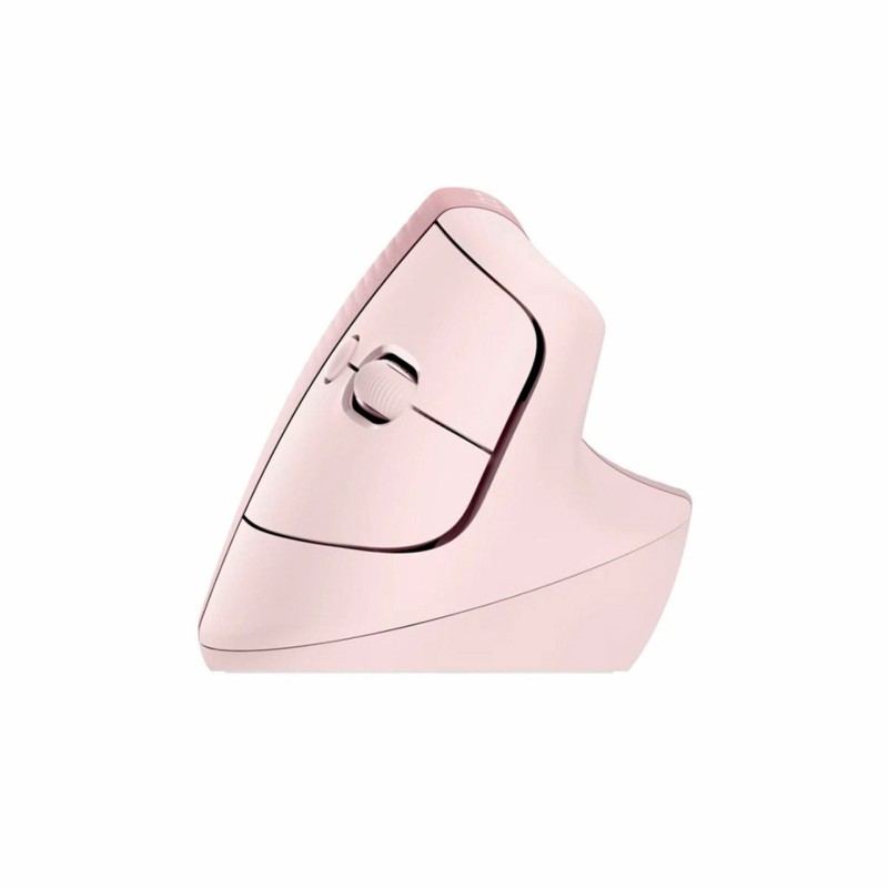 Miška Logitech Lift Vertical Ergonomic, roza
