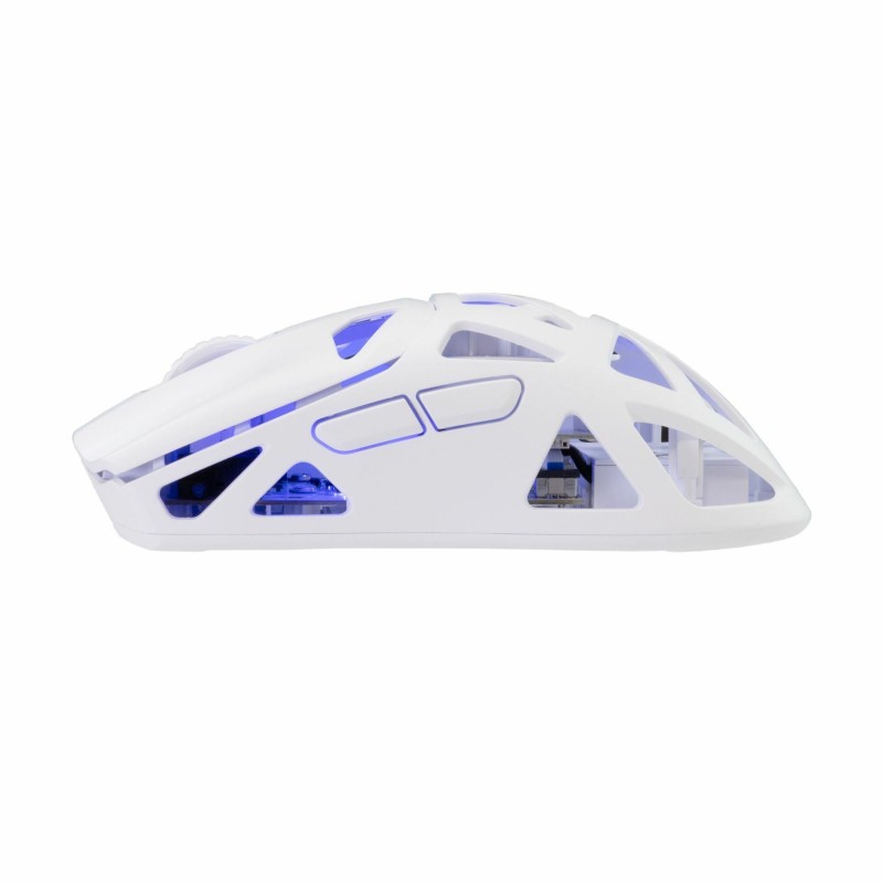 Miška WHITE SHARK WGM-5019 DAGONET, bela