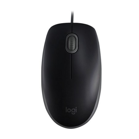 Miška USB Logitech B110 Silent, črna