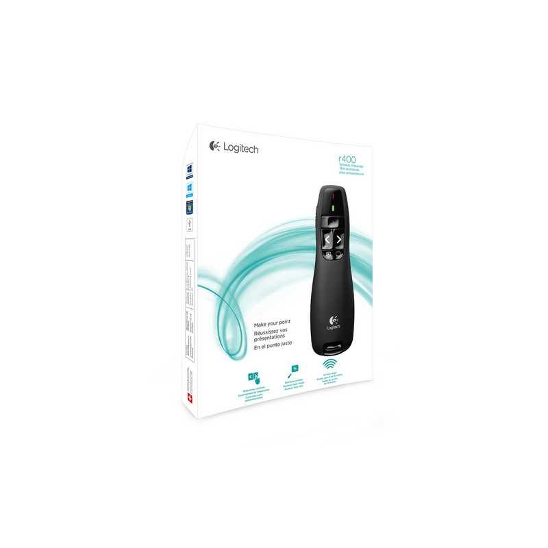 Presenter Logitech wireless R400