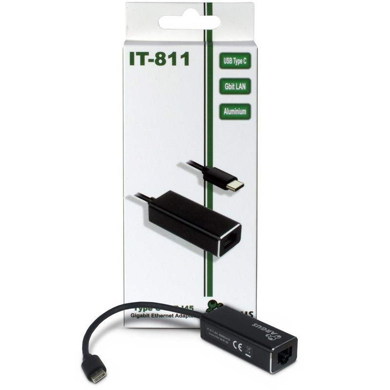 Mrežna kartica INTER-TECH ARGUS IT-811, gigabit, USB tip-C