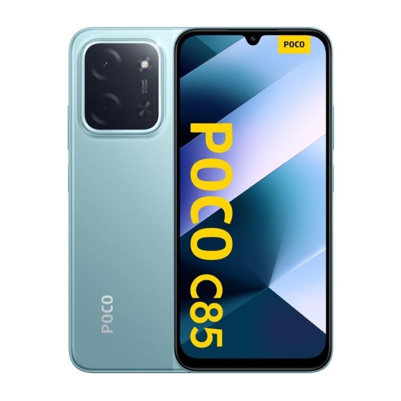 Pametni telefon POCO C85 6GB, 128GB, zelen