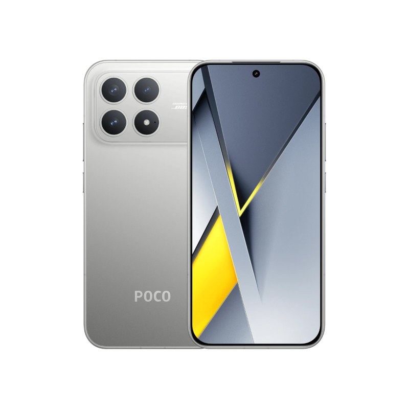 Pametni telefon POCO F8 Pro, 12GB, 512GB, srebrn