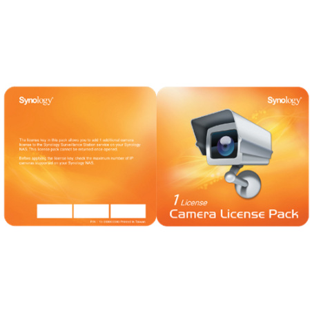 Synology paket licenc za kamere x 4