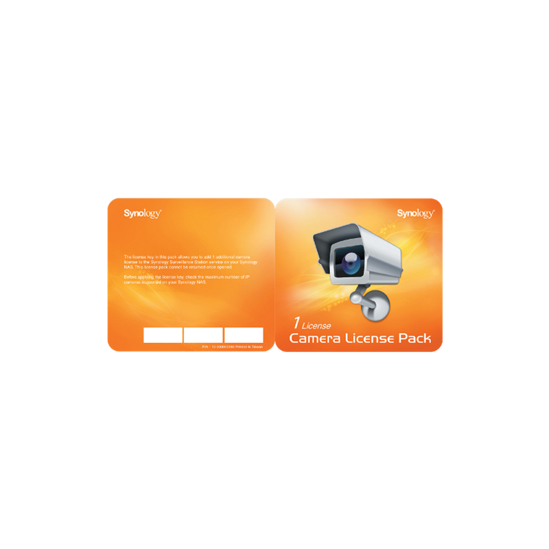 Synology paket licenc za kamere x 8