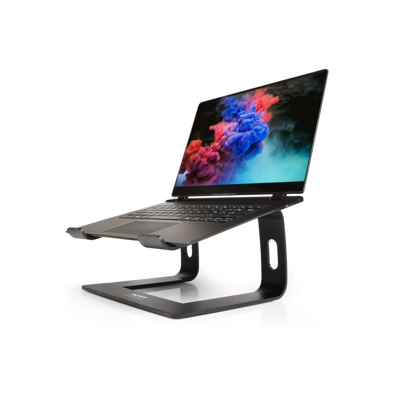 Stojalo za prenosnik PORT do 15" aluminij / ergonomska
