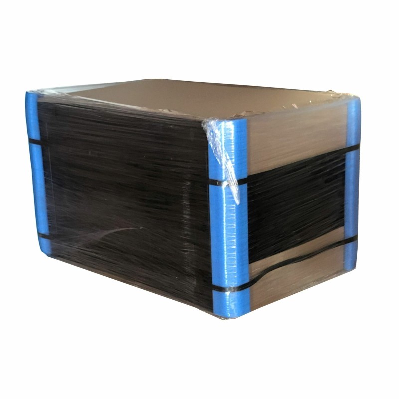Zidni kabinet Triton 9U 500 600x400, črn, sestavljen