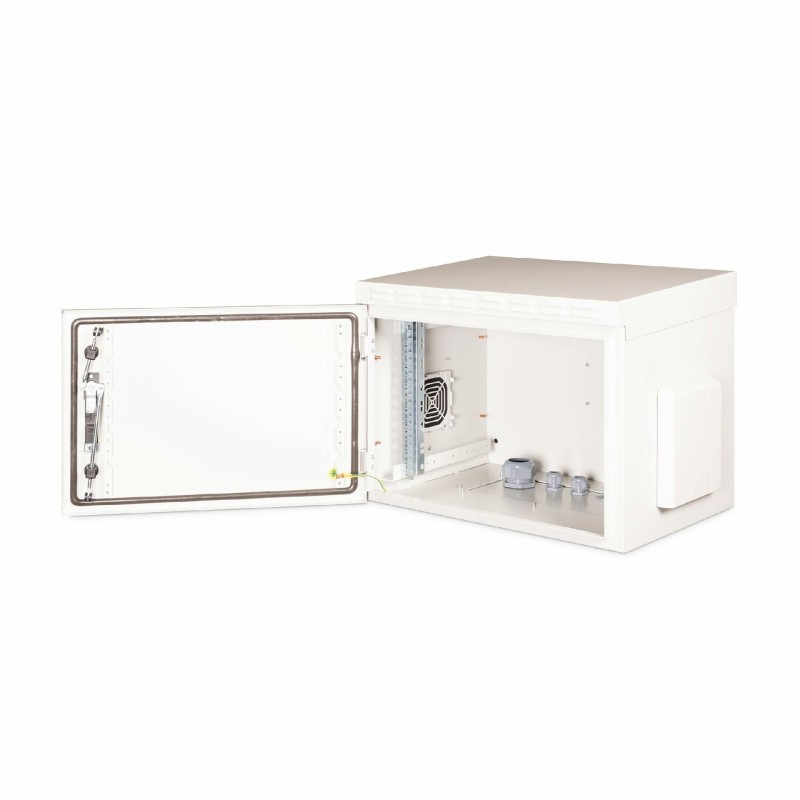 Zidni kabinet Digitus 9U 579 600x450, siv, sestavljen, zunanji