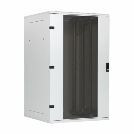 Samostoječi kabinet Triton 22U 1080 600x600, siv, sestavljen