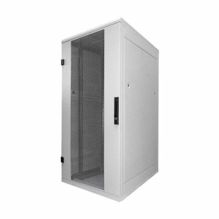 Samostoječi kabinet Triton 42U 1970 600x800, siv, sestavljen, perf. vrata