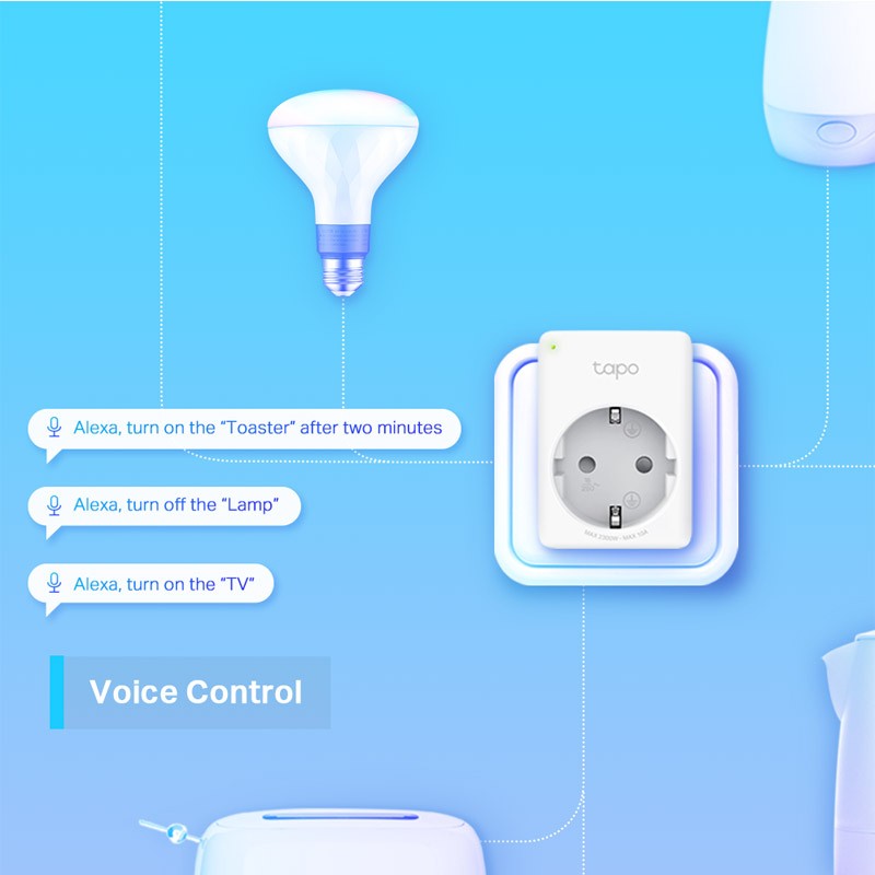 Pametna vtičnica TP-Link Tapo P100 Mini Smart, Wi-Fi