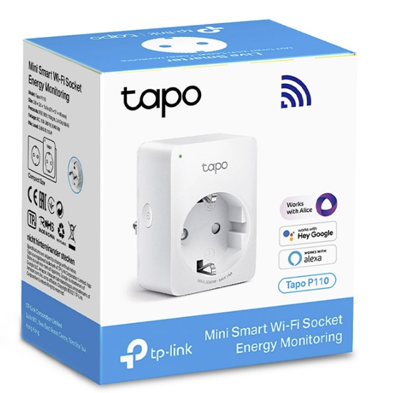 Pametna vtičnica TP-Link Tapo P110 Mini Smart, Wi-Fi