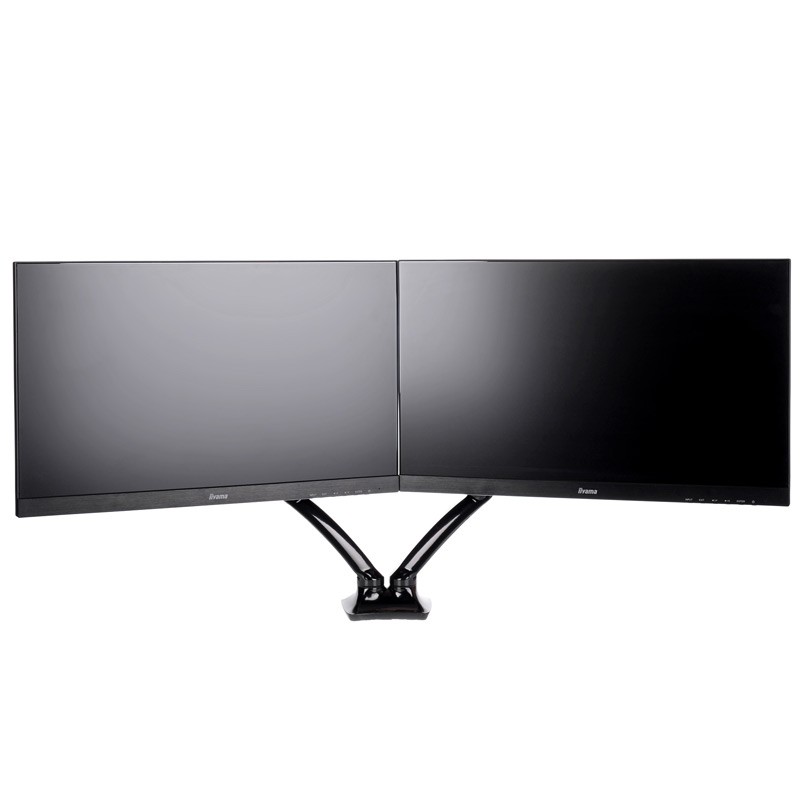 Namizni nosilec za 2 monitorja IIYAMA DS3002C-B1, do 27"
