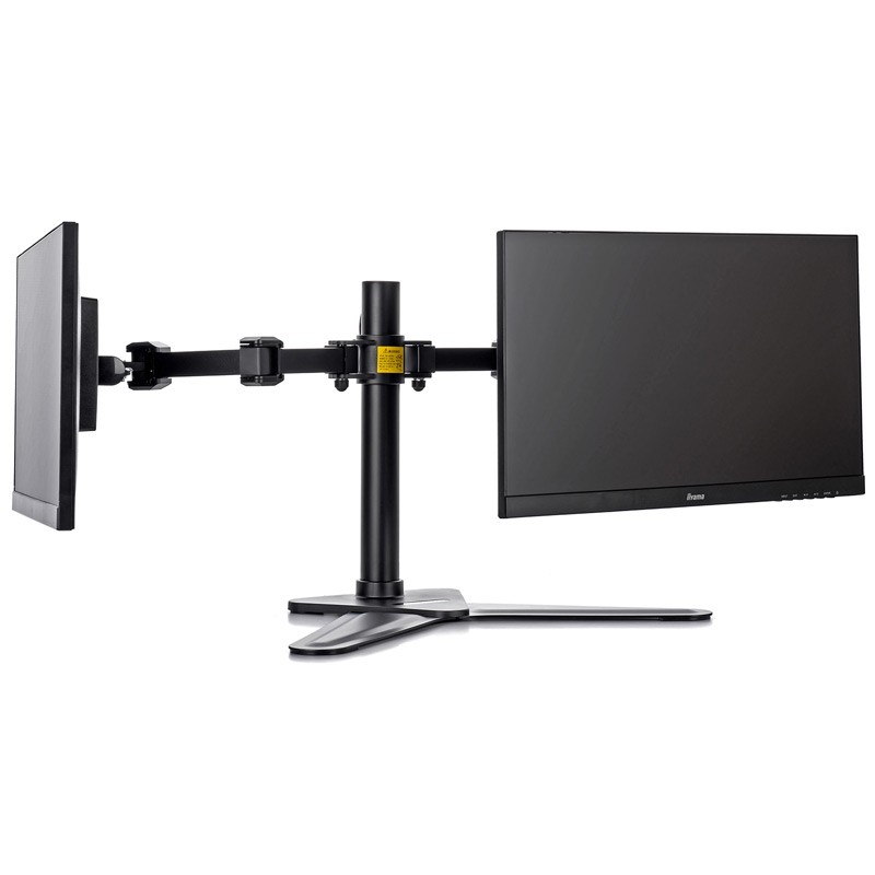 Namizni nosilec za 2 monitorja IIYAMA DS1002D-B1, do 30