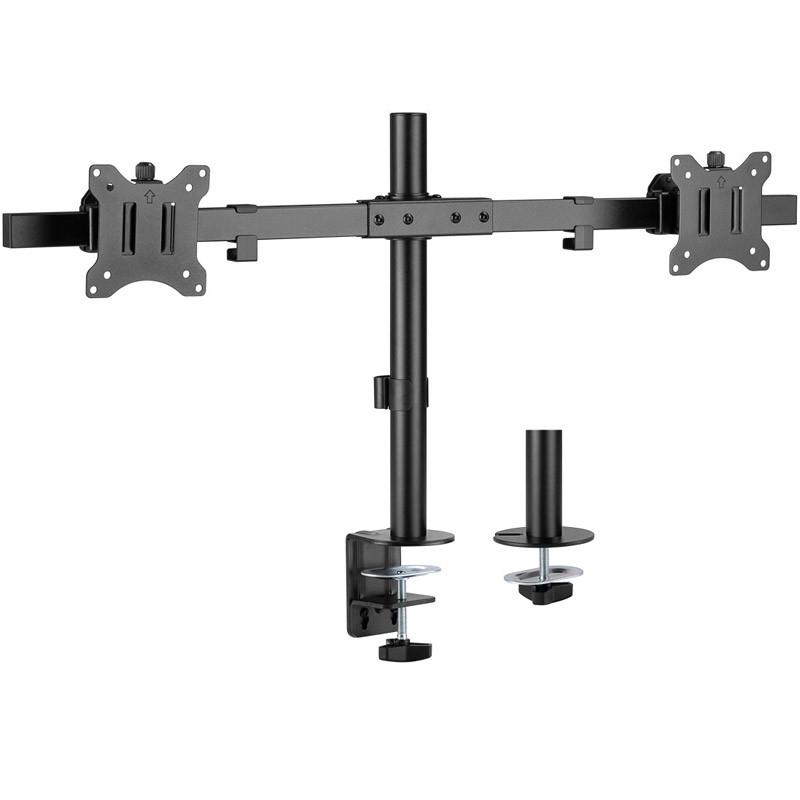 Namizni nosilec za 2 monitorja GOOBAY FIX, 17"–32", do 9 kg