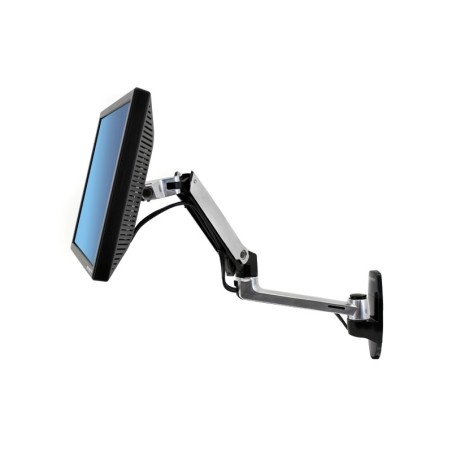 Stenski nosilec Ergotron LX Wall Mount LCD Arm (poliran aluminij)
