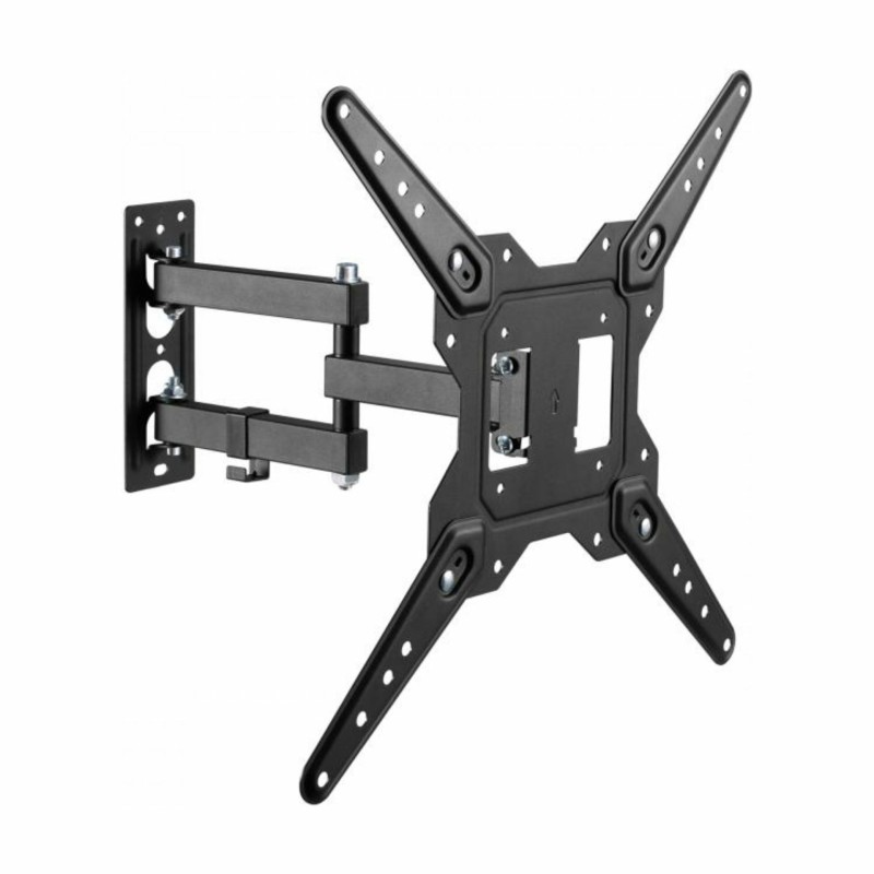Stenski nosilec za TV / monitor SBOX LCD-443, črn