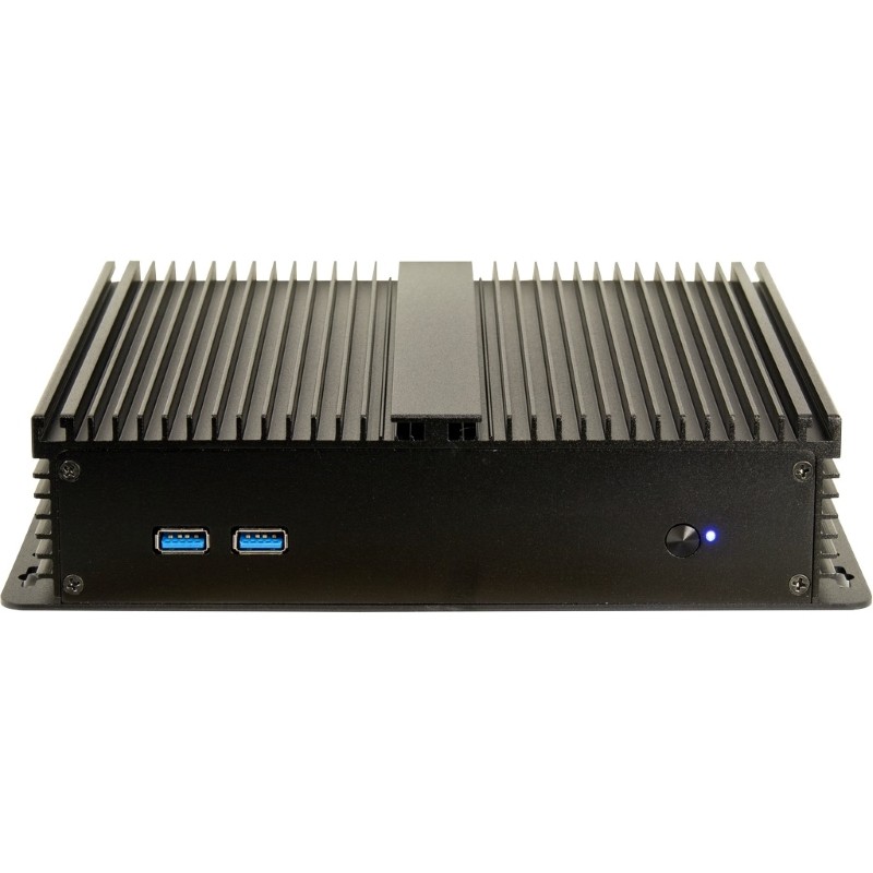 Ohišje INTER-TECH Mini ITX IP-40, črno