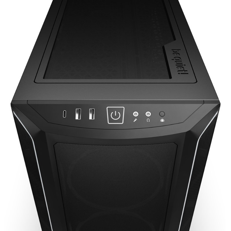Ohišje BE QUIET! SHADOW BASE 800 FX (BGW63) midiATX, RGB, okno, črno