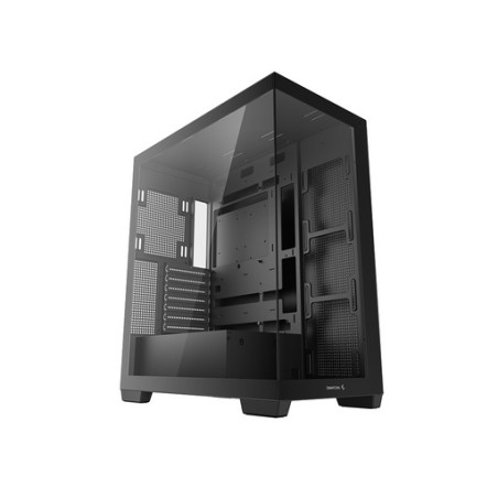 Računalniško ohišje DeepCool CG580, ATX, Midi-Tower, kaljeno steklo, črno