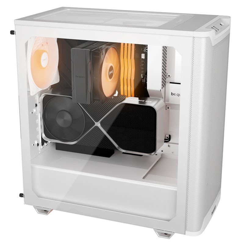 Ohišje BE QUIET! Pure Base 501 LX (BGW79), midi-ATX, belo