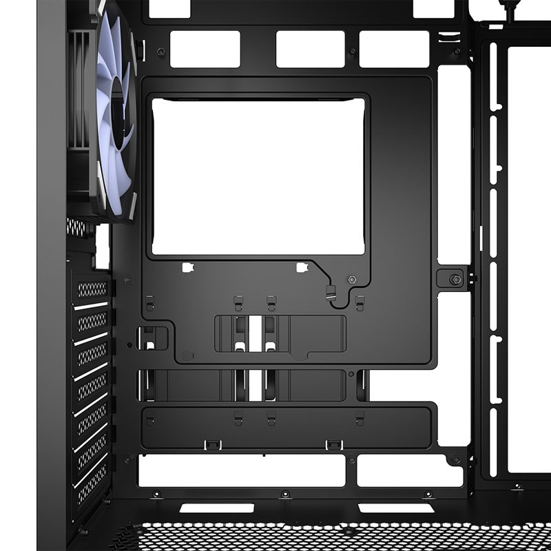 Ohišje SHARKOON AK3 RGB, midiATX, črno