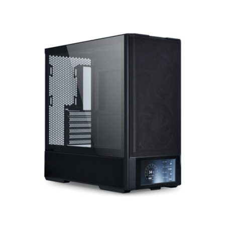 Računalniško ohišje Lian Li LANCOOL 207 Digital, ATX, steklo, črno
