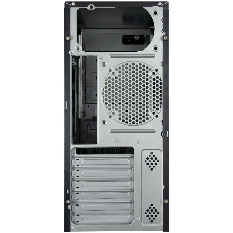 Ohišje Inter-Tech IT-8862 PLAID midi-ATX, črno