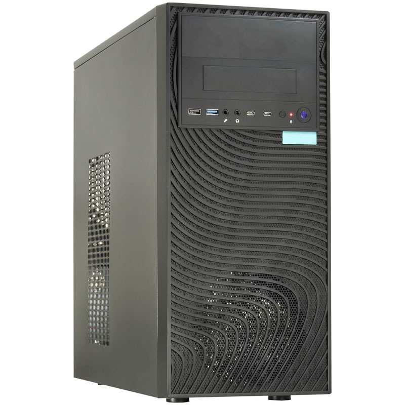 Ohišje Inter-Tech IT-8835 RIPPLE midi-ATX, črno