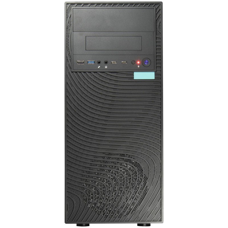 Ohišje Inter-Tech IT-8835 RIPPLE midi-ATX, črno