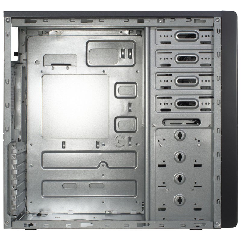 Ohišje Inter-Tech IT-8835 RIPPLE midi-ATX, črno