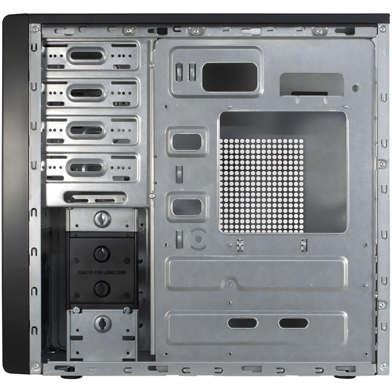 Ohišje Inter-Tech IT-8835 RIPPLE midi-ATX, črno