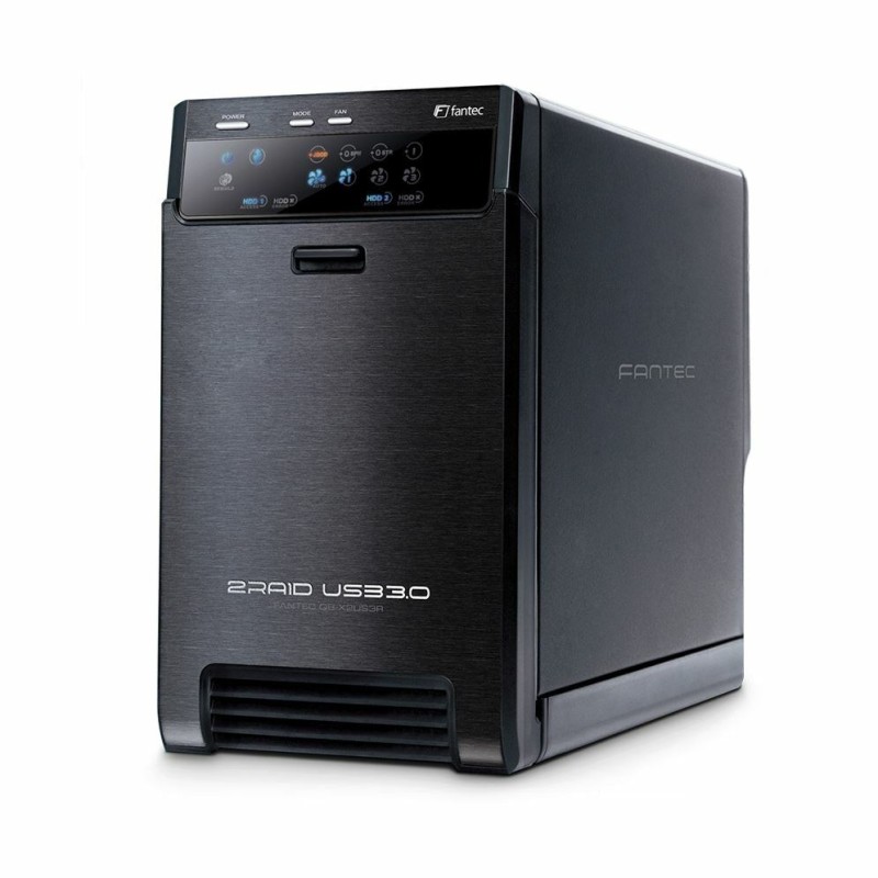 Fantec ohišje 9cm USB SATA QB-X2US3R RAID