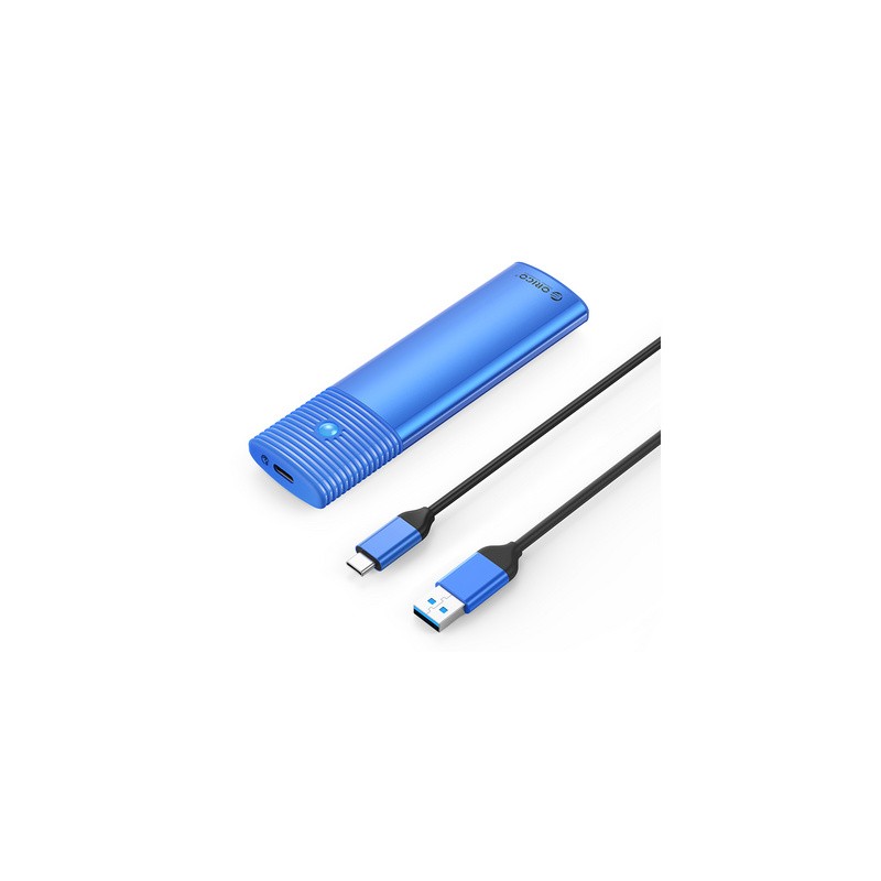 Zunanje ohišje za M.2 SATA v USB-C 3.2, modro, ORICO PWM2