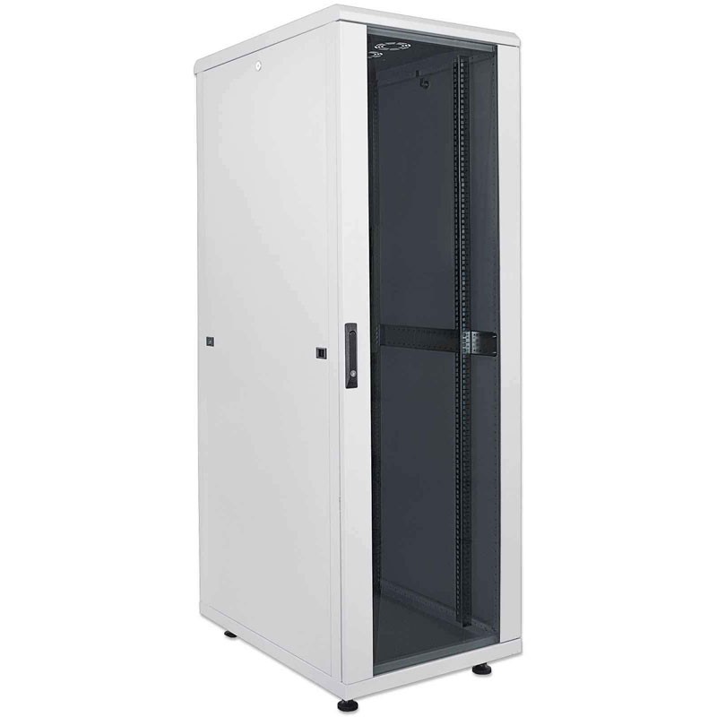 Samostoječa komunikacijska omara INTELLINET Standard 19, 36U, 800x800, siva