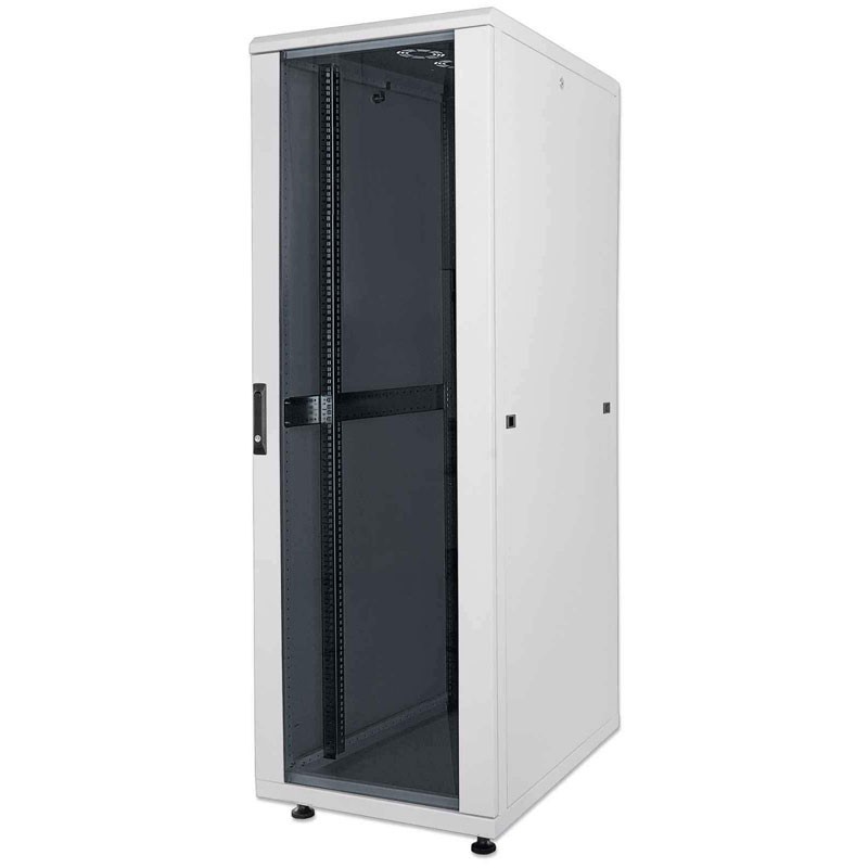 Samostoječa komunikacijska omara INTELLINET Standard 19, 36U, 800x800, siva