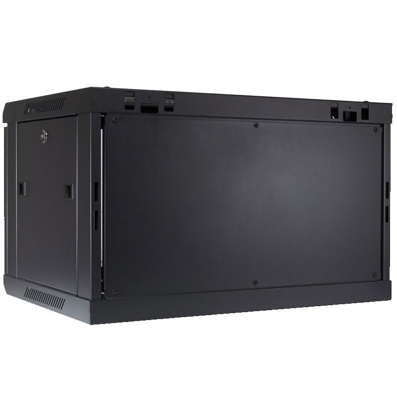 Zidna komunikacijska omara INTER-TECH SMA-6406 19", 6U, 600x450, črna