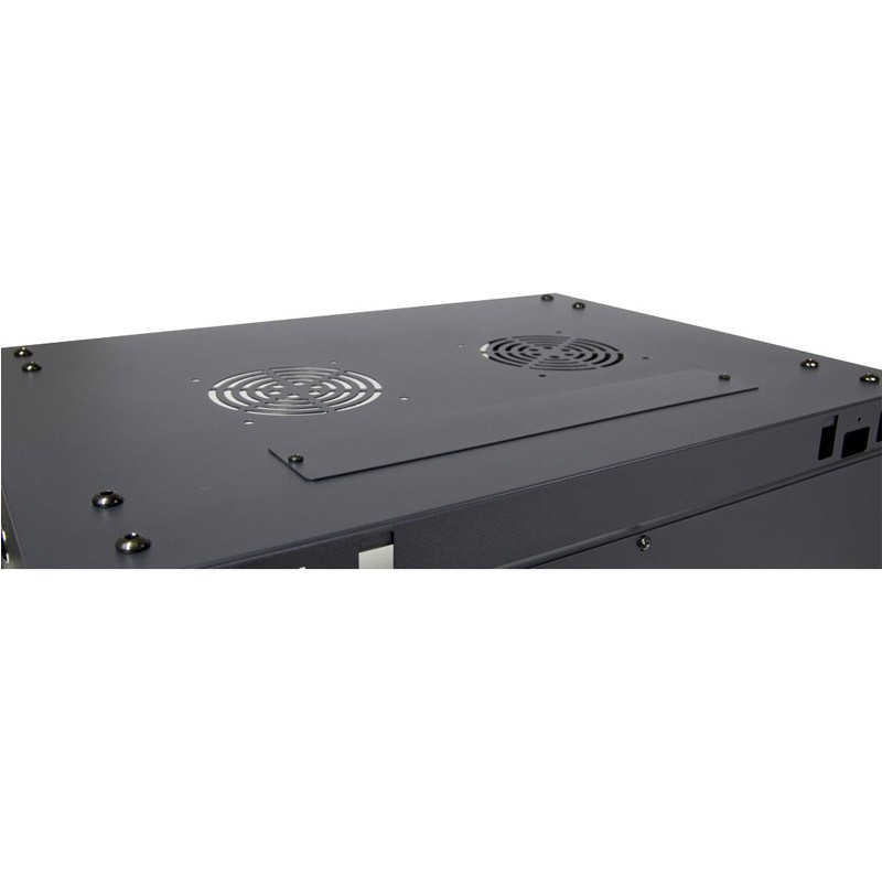 Zidna komunikacijska omara INTER-TECH SMA-6406 19", 6U, 600x450, črna