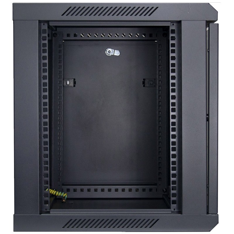 Zidna komunikacijska omara INTER-TECH SMA-6409 19", 9U, 600x450, črna
