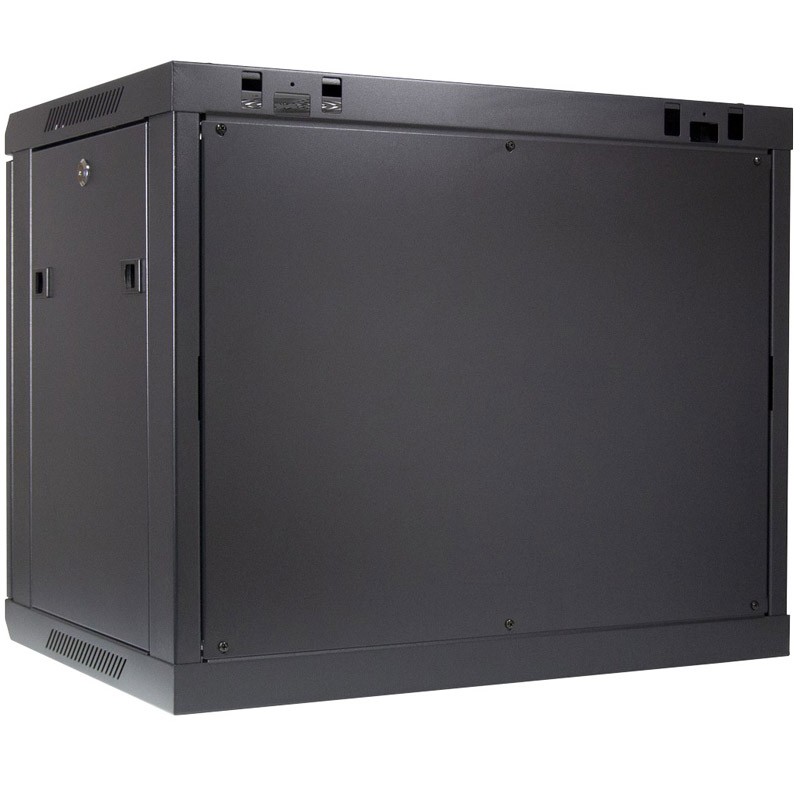 Zidna komunikacijska omara INTER-TECH SMA-6409 19", 9U, 600x450, črna
