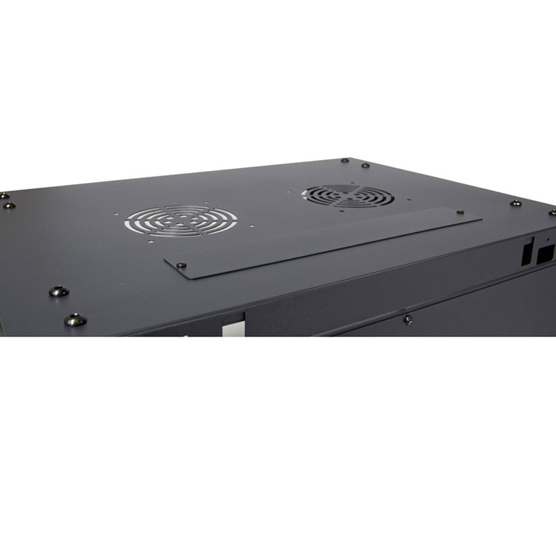 Zidna komunikacijska omara INTER-TECH SMA-6409 19", 9U, 600x450, črna