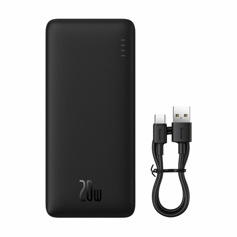 Prenosna baterija Powerbank Baseus 20.000mAh, 20W, črna, P10022804113-00