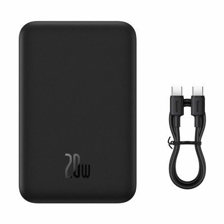 Prenosna baterija Powerbank Baseus PPCX150001 20.000mAh, magsafe, črna