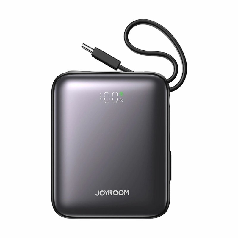 Prenosna baterija Powerbank Joyroom JR-PBF27, 10.000mAh, Lightning, črna