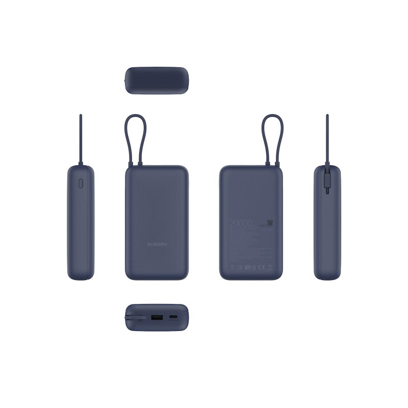 Prenosna baterija Powerbank Xiaomi 33W, 20000mAh, modra
