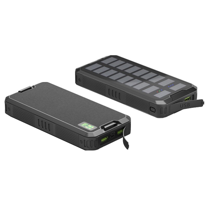 Powerbank Goobay 20.000mAh PD, QC, solarni