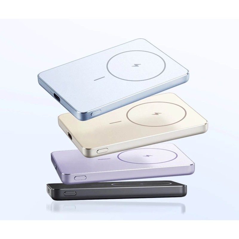 Prenosna baterija Powerbank Xiaomi Super Slim Magnetic, 5000 mAh, modra